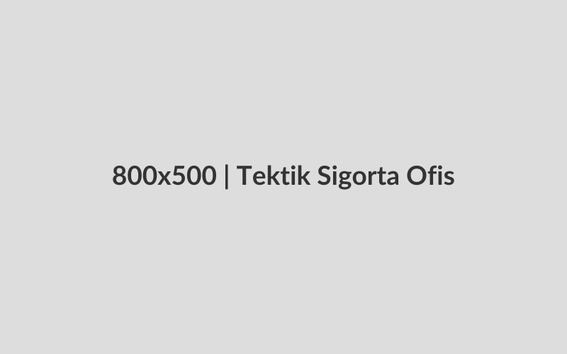 Tektik Sigorta Ofis